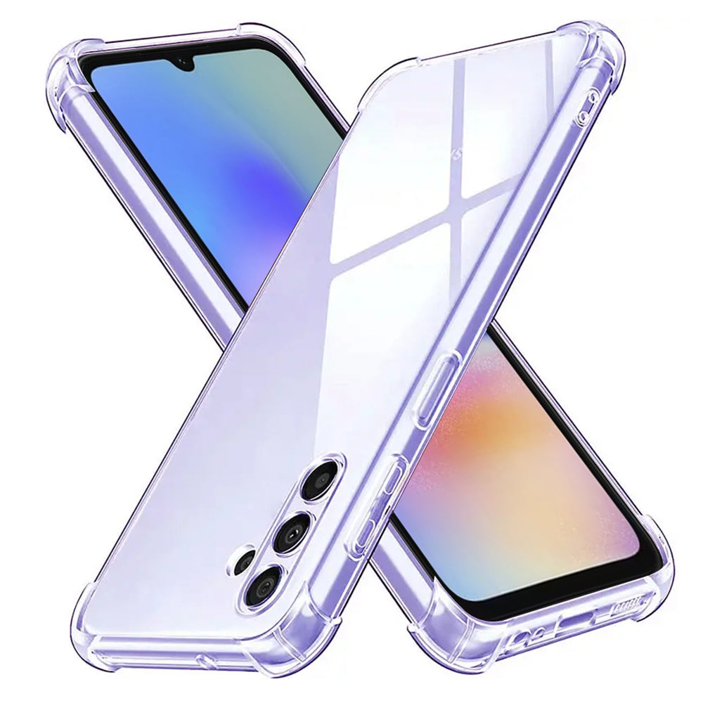 Husă transparentă Techsuit Shockproof Clear Silicone Galaxy A05s – Transparent – imagine 1