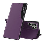 Husă flip Techsuit eFold Galaxy S24 Ultra – Mov – imagine 1