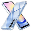 Husă transparentă Techsuit Shockproof Clear Silicone Galaxy A25 5G – Transparent – imagine 1