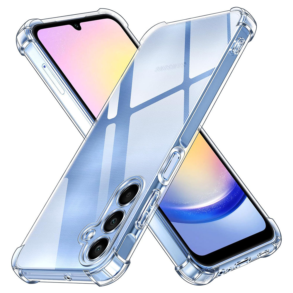 Husă transparentă Techsuit Shockproof Clear Silicone Galaxy A25 5G – Transparent – imagine 1