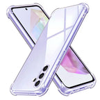 Husă transparentă Techsuit Shockproof Clear Silicone Galaxy A35 5G – Transparent – imagine 1