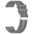 Curea Huawei Watch GT 2 (46 mm)/GT 2 Pro Techsuit W051, nailon, gri – imagine 1