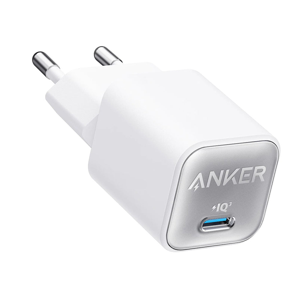 Încărcător Anker 511 Nano 3 GaN USB-C 30W, alb – imagine 1