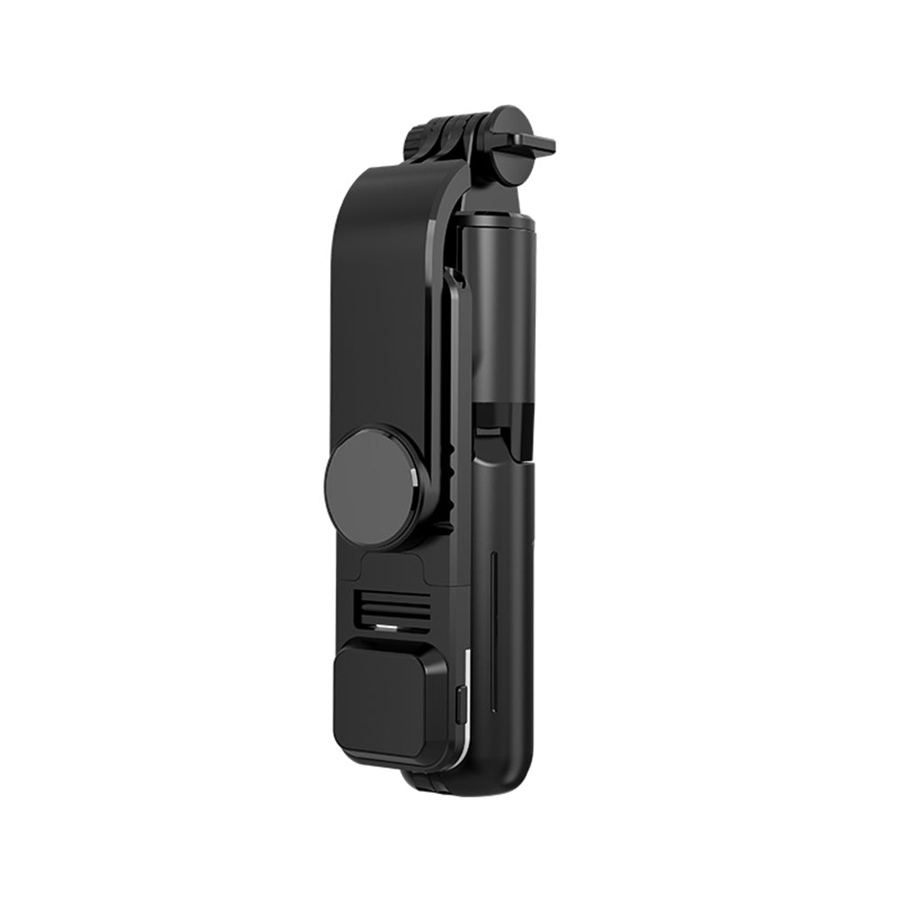 Selfie stick cu trepied și lumină, 75 cm, negru – Techsuit L11s – imagine 2