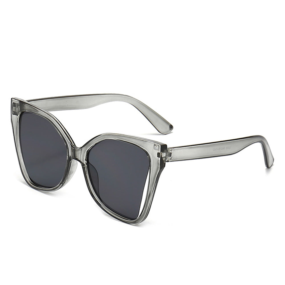 Ochelari de soare femei formă fluture, filtru UV – Techsuit 5335 – Gri – imagine 1