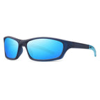 Ochelari ciclism polarizați lentile TAC, ramă TR90 – Techsuit 24101 – Albastru / bleu – imagine 8