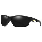 Ochelari ciclism polarizați unisex, ramă TR90 – Techsuit 201910 – Negru – imagine 1