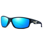 Ochelari ciclism polarizați unisex, ramă TR90 – Techsuit 201910 – Albastru – imagine 2