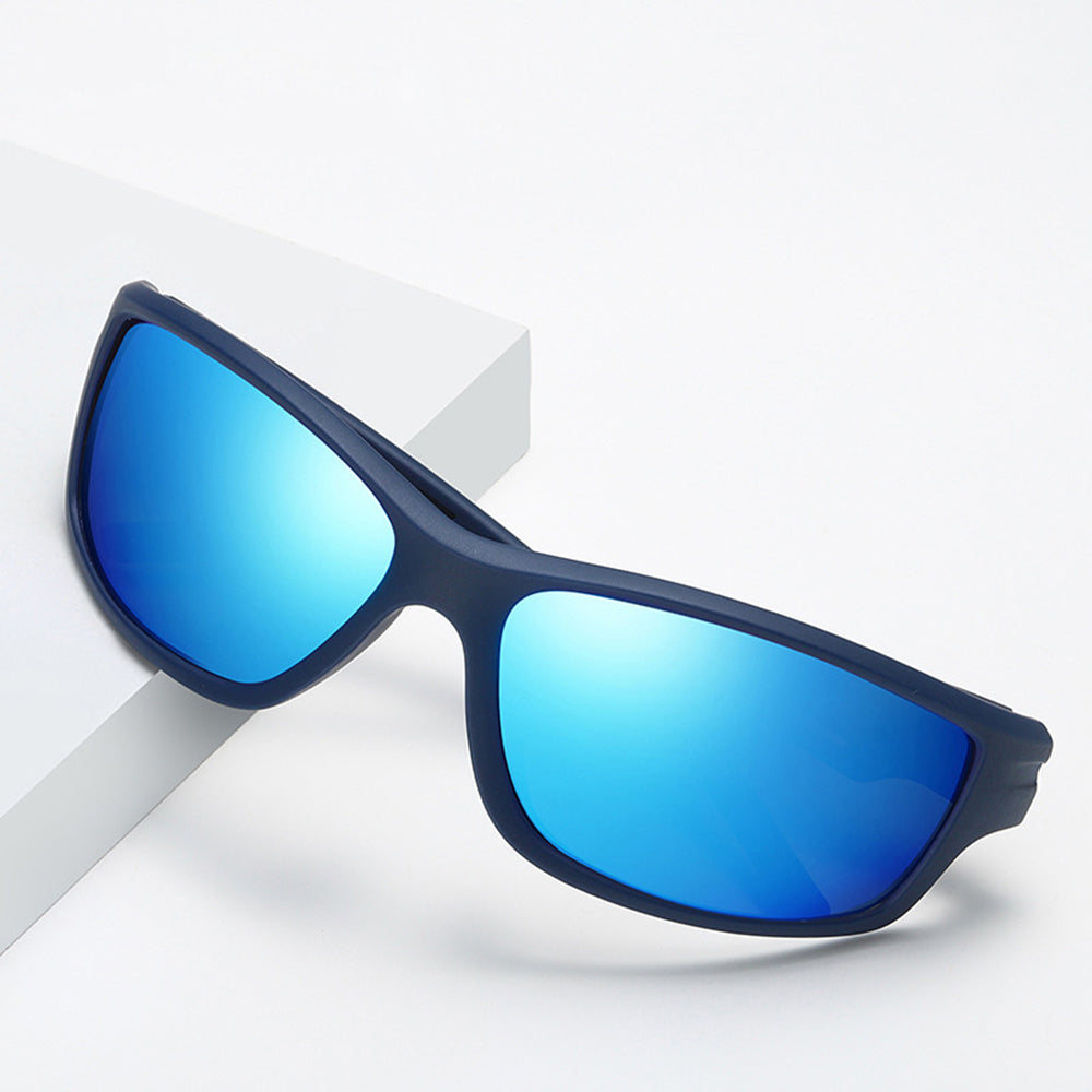 Ochelari ciclism polarizați unisex, ramă TR90 – Techsuit 201910 – Albastru – imagine 6