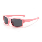 Ochelari soare sport polarizați copii 3–5 ani – Techsuit 8202 – Roz – imagine 3