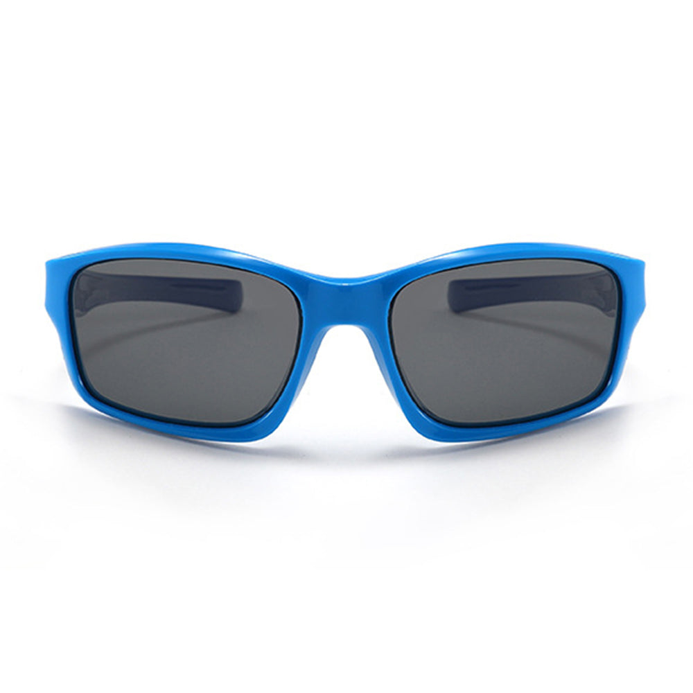 Ochelari soare sport polarizați copii 3–5 ani – Techsuit 8202 – Albastru / bleumarin – imagine 4