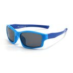 Ochelari soare sport polarizați copii 3–5 ani – Techsuit 8202 – Albastru / bleumarin – imagine 4