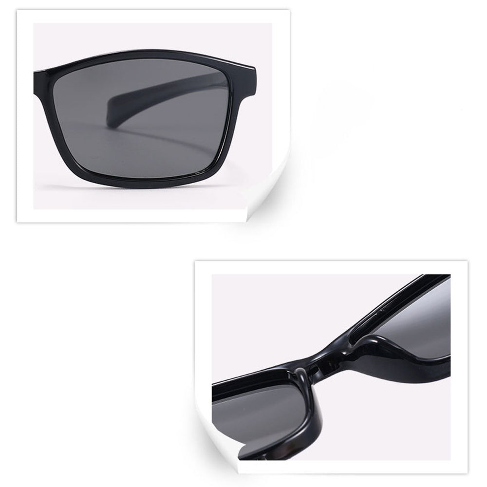 Ochelari soare polarizați bebeluși 1–3 ani, 10 g – Techsuit 8260 – Roșu / negru – imagine 4