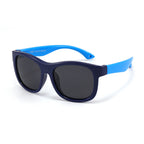 Ochelari soare polarizați copii 3–5 ani, cu bandă – Techsuit 8306 – Bleumarin / albastru – imagine 5