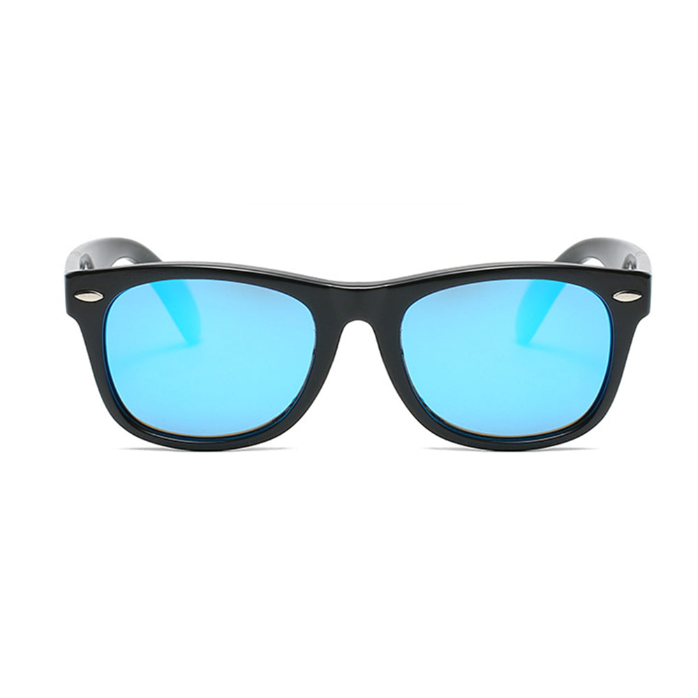 Ochelari de soare polarizați copii 4–10 ani, UV400 – Techsuit D802 – Negru / verde – imagine 10