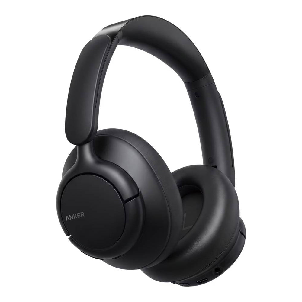 Căști Soundcore Q31i negre văzute din unghiul opus