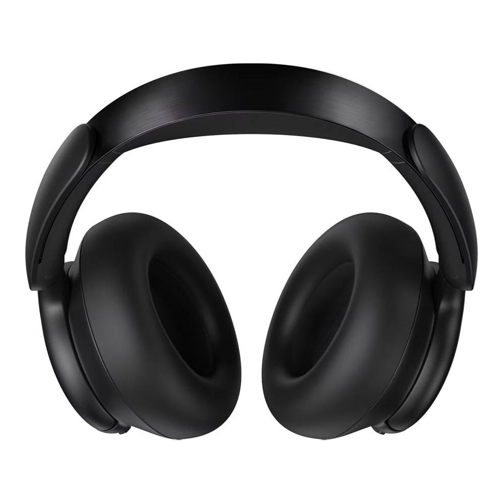 Detaliu interior al pernițelor și benzii Soundcore Q31i negre