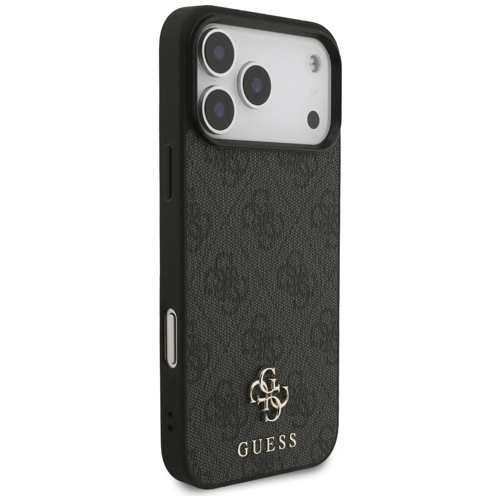 Husă Guess 4G Small and Classic Logo MagSafe pentru iPhone 17 Pro Max – negru (GUHMP17XP4SM4MK) — imagine 2