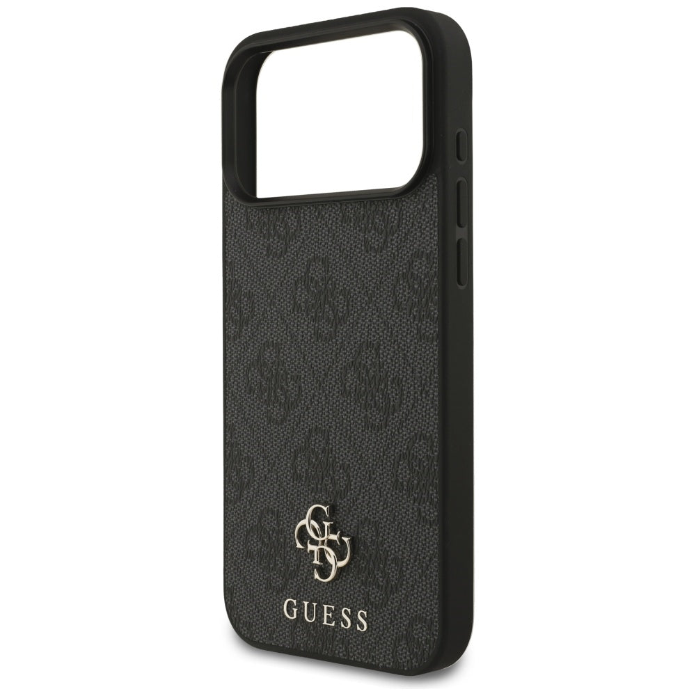 Husă Guess 4G Small and Classic Logo MagSafe pentru iPhone 17 Pro Max – negru (GUHMP17XP4SM4MK) — imagine 6