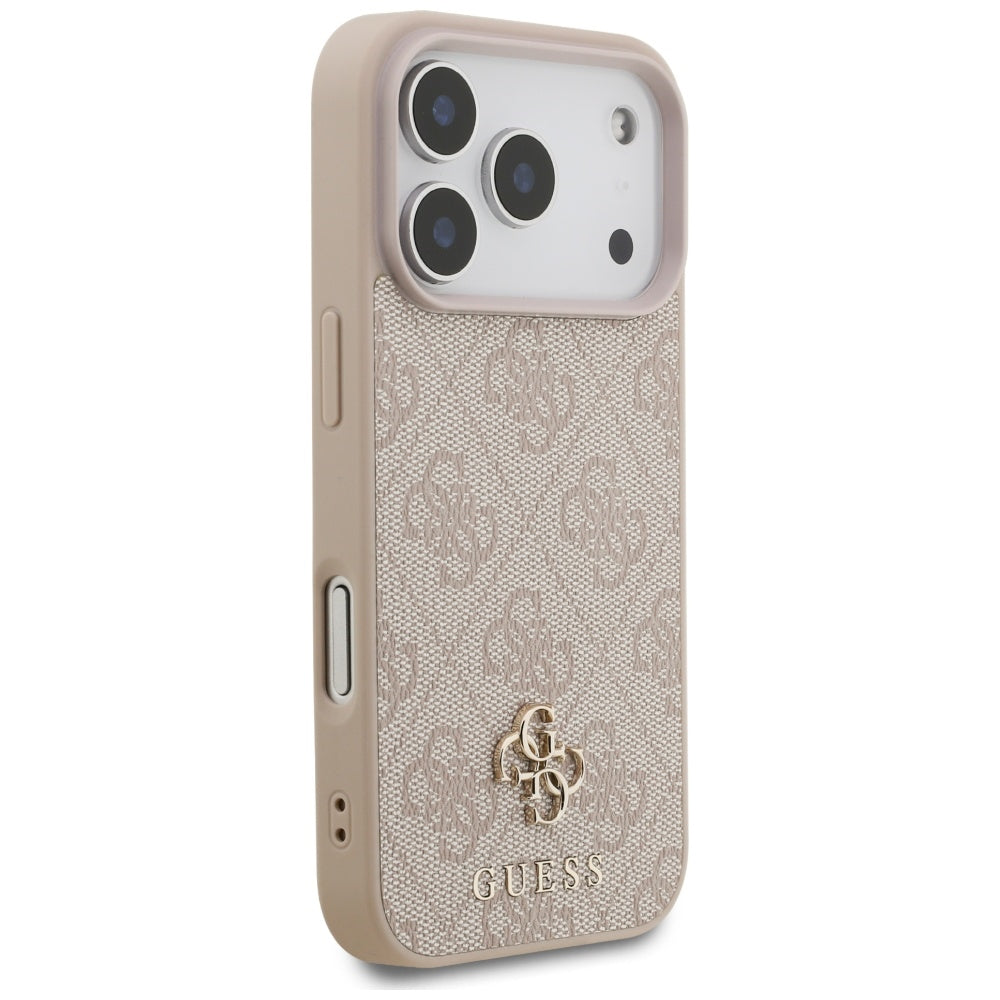 Husă Guess 4G Small and Classic Logo MagSafe pentru iPhone 17 Pro Max – roz — imagine 2
