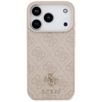 Husă Guess 4G Small and Classic Logo MagSafe pentru iPhone 17 Pro Max – roz — imagine 3