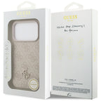 Husă Guess 4G Small and Classic Logo MagSafe pentru iPhone 17 Pro Max – roz — imagine 7