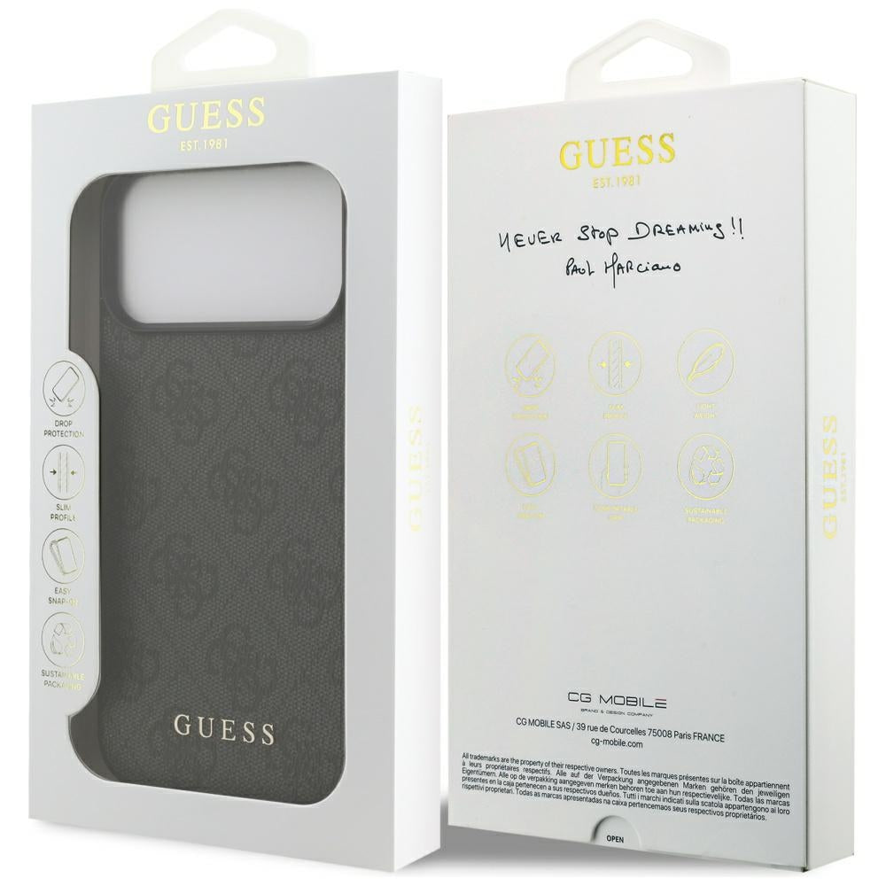 Husă Guess Hardcase 4G Classic pentru iPhone 17 Pro Max – negru — imagine 7