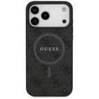 Husă Guess 4G Ring Classic Logo MagSafe pentru iPhone 17 Pro Max – negru — imagine 2