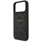 Husă Guess 4G Ring Classic Logo MagSafe pentru iPhone 17 Pro Max – negru — imagine 6