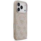 Husă Guess 4G Ring Classic Logo MagSafe pentru iPhone 17 Pro Max – roz — imagine 3
