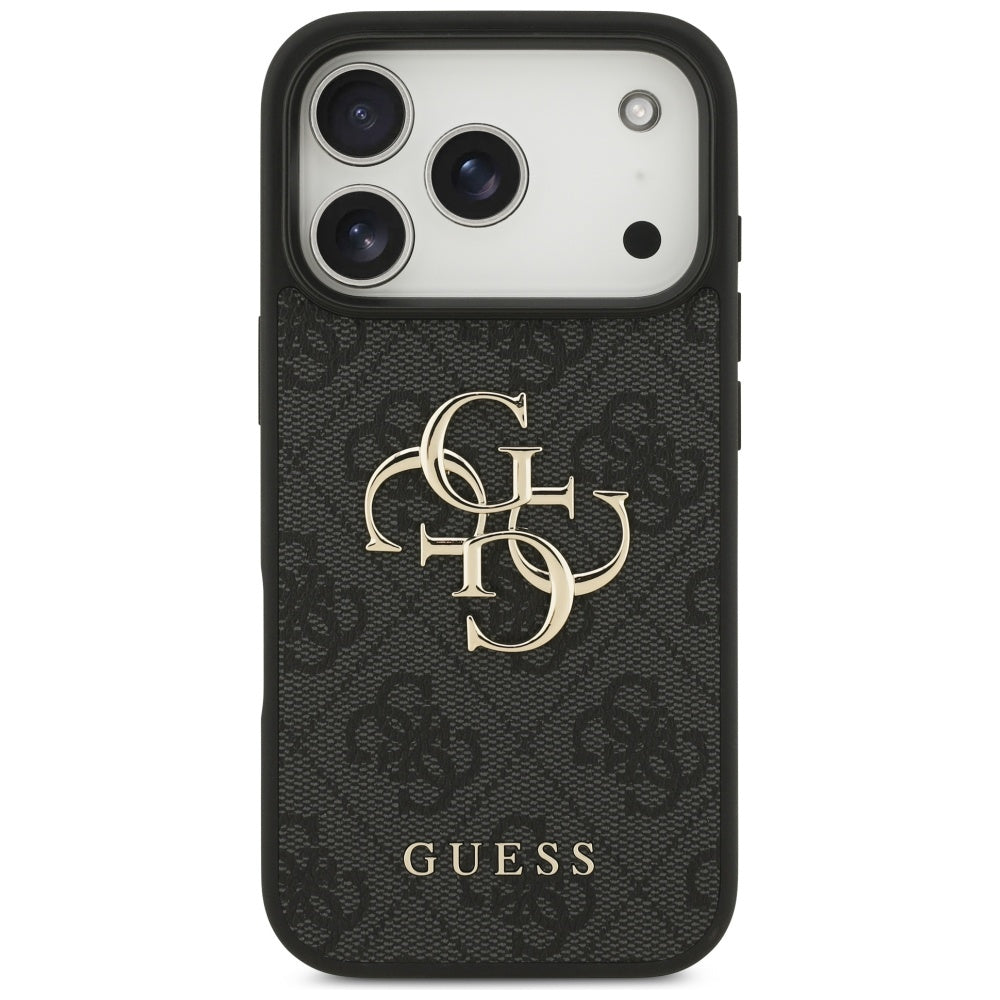 Husă Guess Hardcase 4G Big Logo pentru iPhone 17 Pro Max – negru (GUHCP17X4GMGGR) — imagine 5