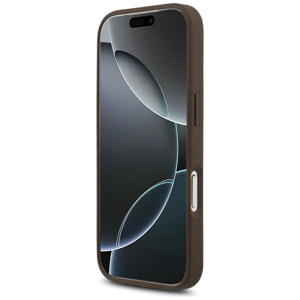 Husă Guess Hardcase 4G Big Logo pentru iPhone 17 Pro Max – maro (GUHCP17X4GMGBR) — imagine 5