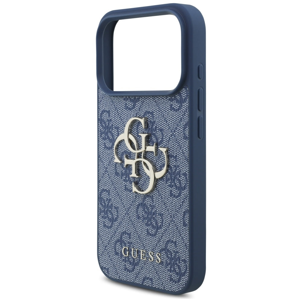 Husă Guess Hardcase 4G Big Logo pentru iPhone 17 Pro Max – albastru (GUHCP17X4GMGBL) — imagine 6