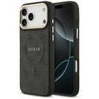 Husă Guess Hardcase 4G Classic MagSafe pentru iPhone 17 Pro Max – negru — imagine 1