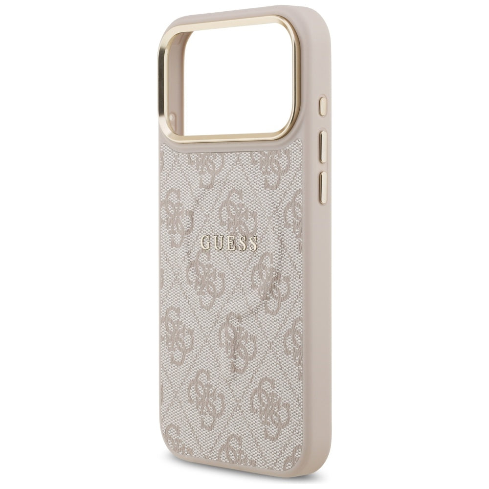Husă Guess Hardcase 4G Classic MagSafe pentru iPhone 17 Pro Max – roz — imagine 3