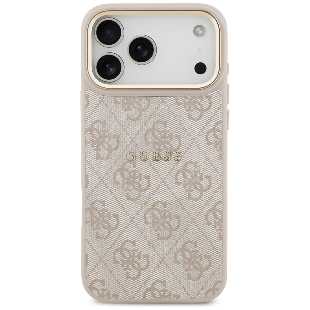 Husă Guess Hardcase 4G Classic MagSafe pentru iPhone 17 Pro Max – roz — imagine 4