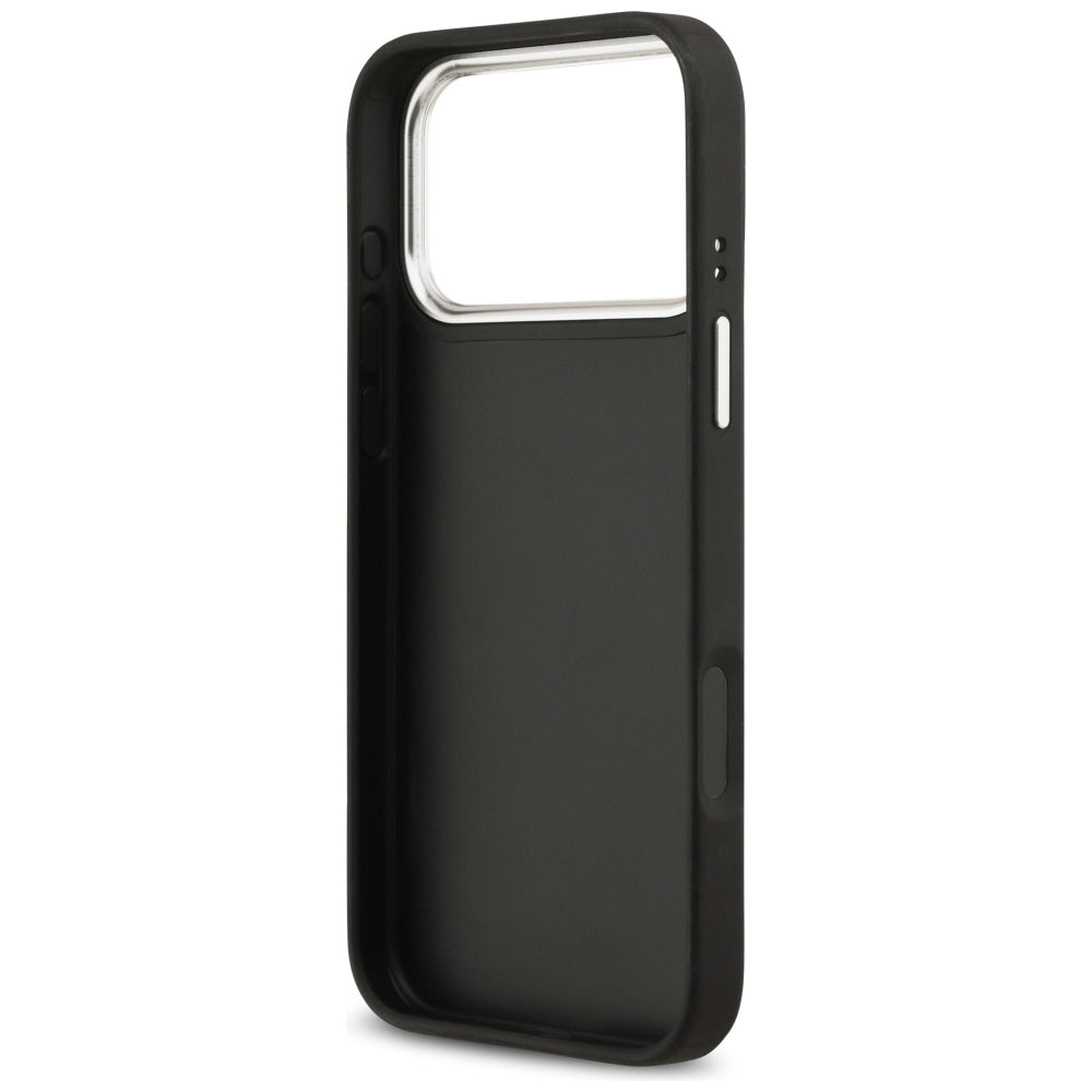 Husă Guess Hardcase 4G Grained Big and Classic Logo pentru iPhone 17 Pro Max – negru (GUHCP17XPG4SMCEK) — imagine 5
