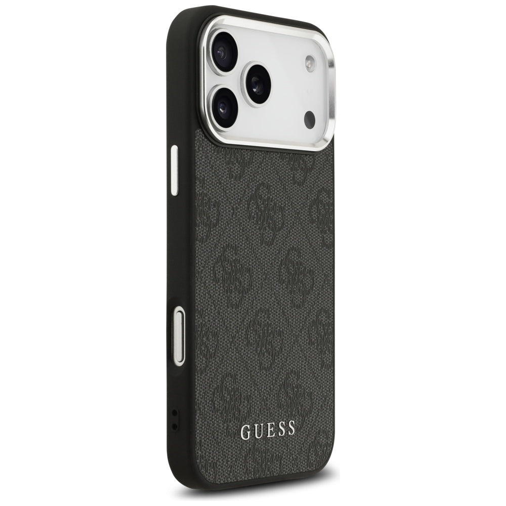 Husă Guess Hardcase 4G Classic Logo MagSafe pentru iPhone 17 Pro Max – negru — imagine 3