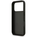 Husă Guess Hardcase 4G Grained Roses Big Logo pentru iPhone 17 Pro Max – negru — imagine 6