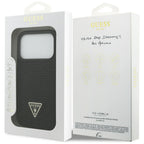 Husă Guess Rhinestone Triangle Logo pentru iPhone 17 Pro Max – negru — imagine 7