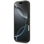 Husă Guess Fixed Glitter Big 4G pentru iPhone 17 Pro Max – negru (GUHCP17XHG4SGK) — imagine 3