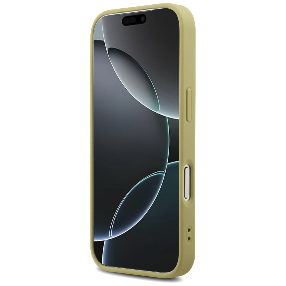 Husă Guess Fixed Glitter Big 4G pentru iPhone 17 Pro Max – auriu — imagine 3