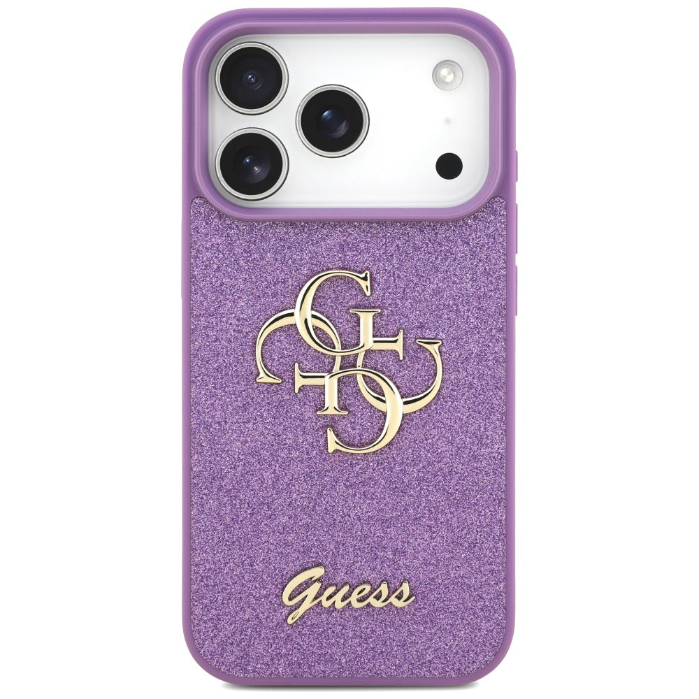 Husă Guess Fixed Glitter Big 4G pentru iPhone 17 Pro Max – lila — imagine 2