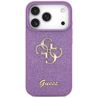Husă Guess Fixed Glitter Big 4G pentru iPhone 17 Pro Max – lila — imagine 2