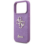 Husă Guess Fixed Glitter Big 4G pentru iPhone 17 Pro Max – lila — imagine 5