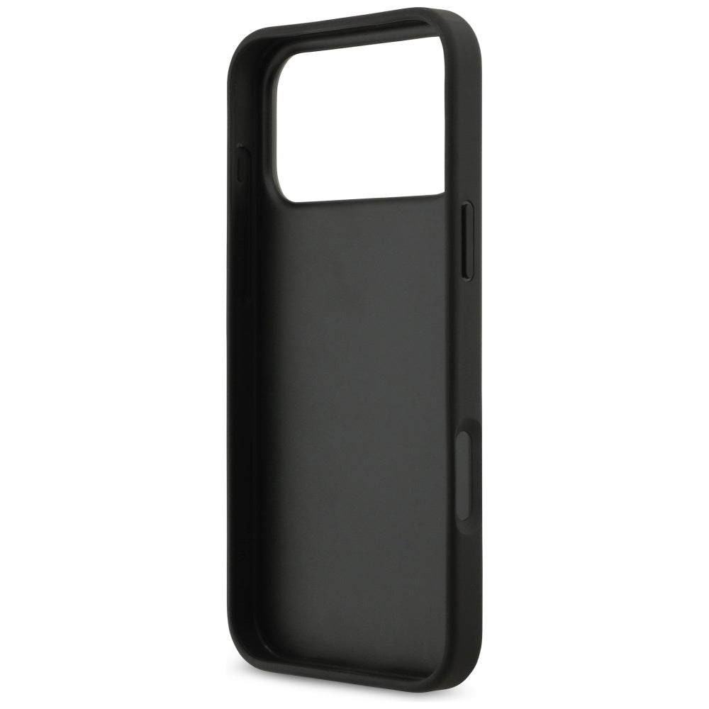 Husă Guess Hardcase 4G Grained Big and Classic Logo pentru iPhone 17 Pro Max – negru (GUHCP17XPGT4MBK) — imagine 6