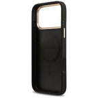 Husă Guess Grained Strass Logo MagSafe pentru iPhone 17 Pro Max – negru — imagine 6