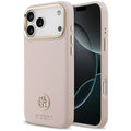 Husă Guess Grained Strass Logo MagSafe pentru iPhone 17 Pro Max – roz — imagine 1