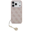 Husă Guess Hardcase 4G Charm Cradle MagSafe pentru iPhone 17 Pro Max – roz — imagine 1