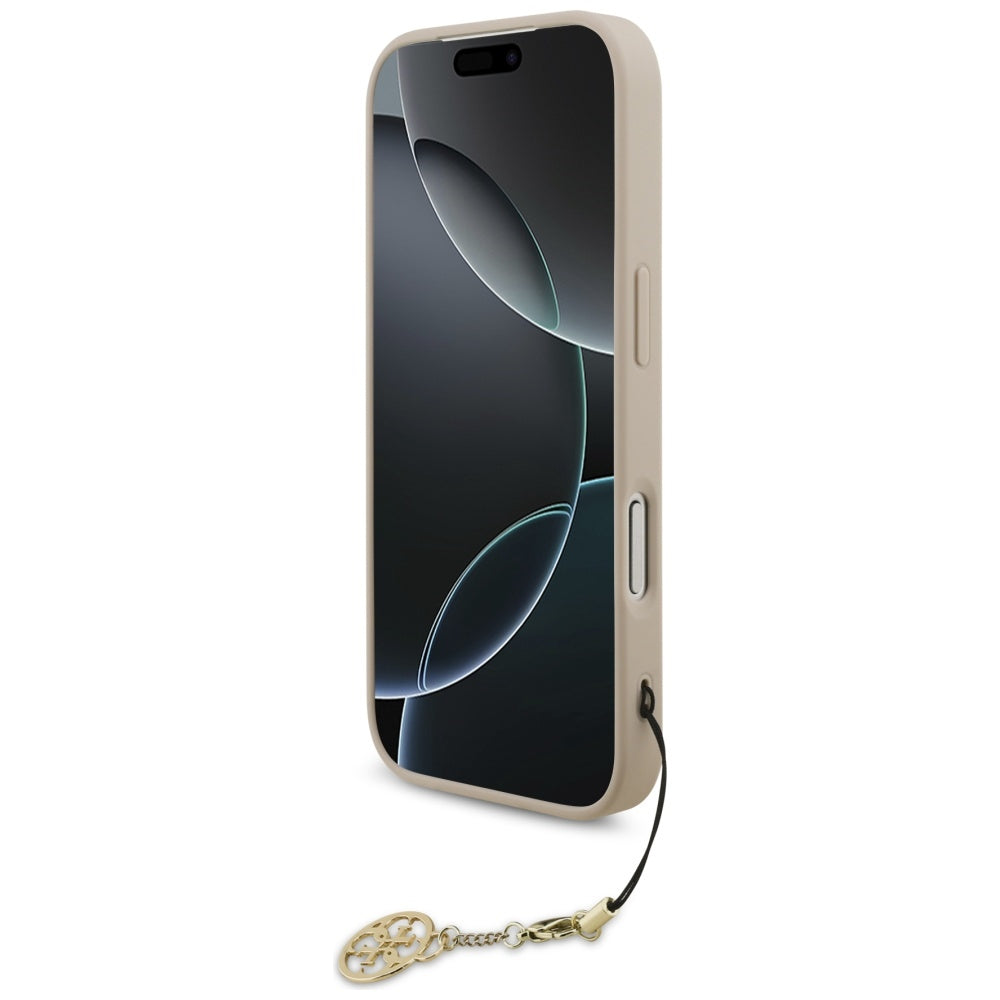 Husă Guess Hardcase 4G Charm Cradle MagSafe pentru iPhone 17 Pro Max – roz — imagine 4